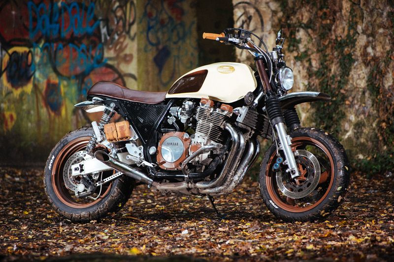 yamaha xjr scrambler